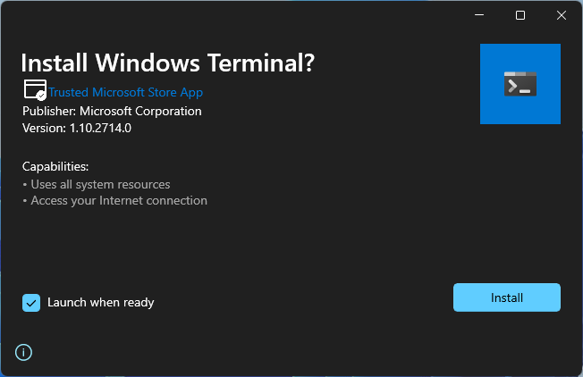 Windows Terminal Preview